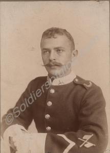 4451 Private W.E. Sims. Wounded by Boer shell, 23.