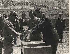 Korea, 1972. Major P.J. Daniell, Royal Artillery.