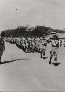 Amalgamation Day Parade.  The Gloucestershire Regi