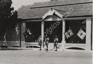 Amalgamation Day Parade.  The Gloucestershire Regi