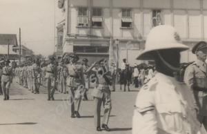 The King's Birthday Parade. 1st Battalion, The Glo
