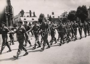 March past through the Cathedral Close. Service of