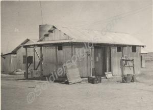 "D" Company Office, Gloucestershire Regiment. Gilg