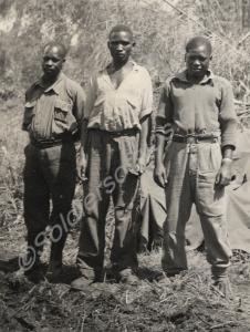 "D" Company servants. Gloucestershire Regiment. Op