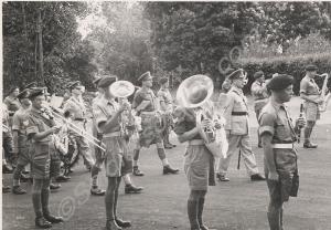 Funeral at Nairobi Cemetery.  Gloucestershire Regi