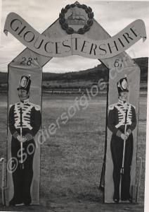 Entrance to the Back Badge Day carnival.  Gloucest