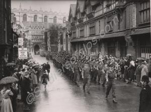 Back Badge Day Parade. 5th (Territorial) Battalion