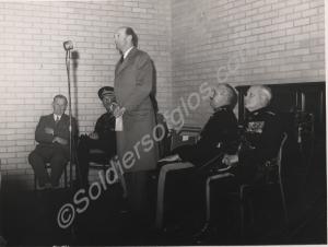 The Duke of Beaufort visiting Dursley Territorial