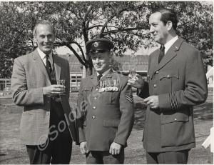 Brigadier A.J.A. Arengo-Jones of the Gloucestershi