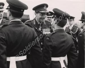 Inspection of No. 2 Guard by the Corps Commander G