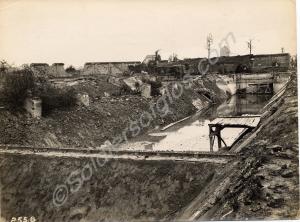 Old lock about to be made into small reservoir for