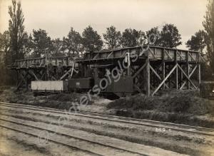 Water tanks for narrow gauge railway use. Belgium