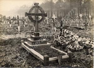 Grave of Lieutenant Rupert Gough M.C.  Nephew of G