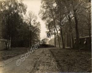 View from the grounds of Le Chateau Louce, H.Q. of