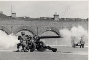 "Defence of Fort Burgoyne". Training with 120mm MO