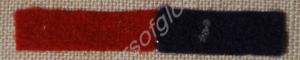 Royal Artillery Arm of Service strip, as worn on t
