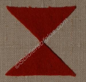 Formation sign of 1st Army Tank Brigade, as worn o