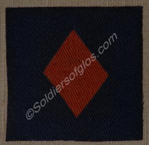 Formation sign of 61st Division, as worn on the un