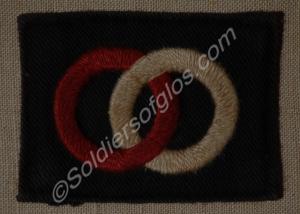 Formation sign of 36th Division as worn on the uni