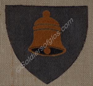 Formation sign of South Midland District as worn o
