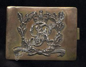 Officer's shoulder belt plate as worn by the Framp