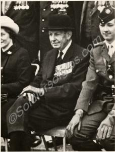 Brigadier Manley Angell James V.C. and Lieutenant
