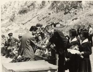 Presentation of gifts, Korea. c. 1971.