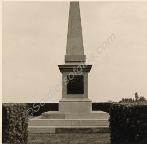 Gloucestershire Regiment War Memorial. Hooge, Ypr