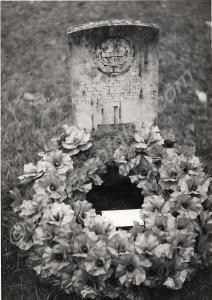 War Grave in the East Berlin South-West Cemetery -