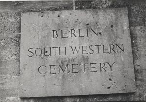 Gloucestershire Regiment War Grave in the East Ber