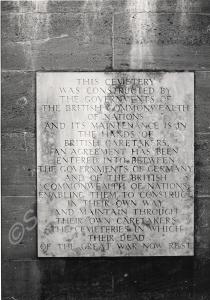Gloucestershire Regiment War Grave in the East Ber