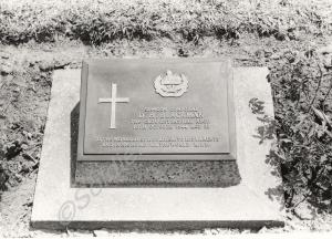 War Grave in the Taukhyan War Cemetery, Burma,  19