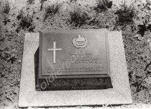 War Grave in the Taukhyan War Cemetery, Burma,  19