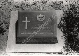 War Grave in the Taukhyan War Cemetery, Burma,  19