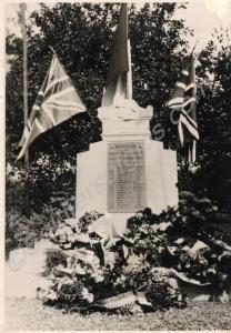 Epaignes War Memorial, France.