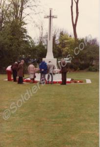 Unidentified war memorial in France.