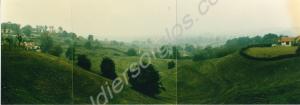Panoramic view of Cassel, France.