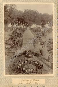 Grave of 5553 Lance Corporal W.S. Hook. 1st Battal