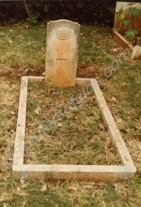 Grave of 2nd Lieutenant M.A. Hazell at Park Cemete