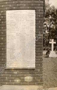 Memorial to soldiers of 1st Battalion, The Glouces