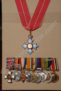 Group of ten medals; Commander of the British Empi