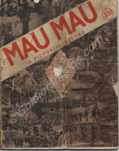 Magazine entitled 'Mau Mau - A Pictorial Record'.