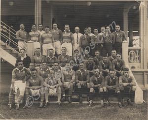 The rugby team of the 1st Battalion Gloucestershir
