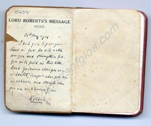 Soldier's Active Service Testament. With Field Mar