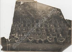 Platoon of the  Gloucestershire Regiment.  c. 1915
