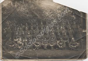 Platoon of the  Gloucestershire Regiment.  c. 1915