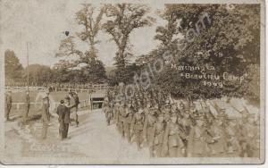 Marching to Beaulieu Camp. 5th (Territorial) Batta