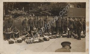 Pavement kit inspection. Probably 2/5th Battalion,