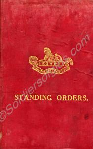 "Regimental Standing Orders of the 2nd Battalion G