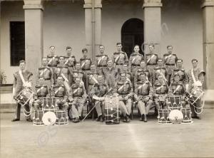 "Drums 1st Bn. The Gloucestershire Regiment, Welli